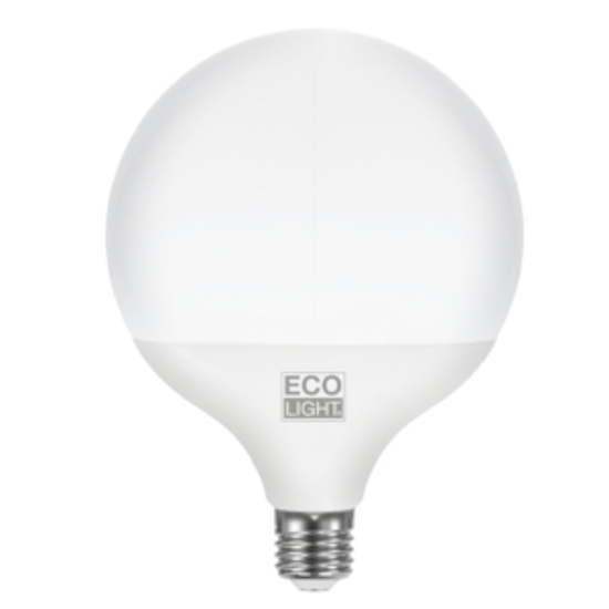 Immagine di LAMP.LED GLOBO ECO LIGHT 24W E27 3000K 2100LM