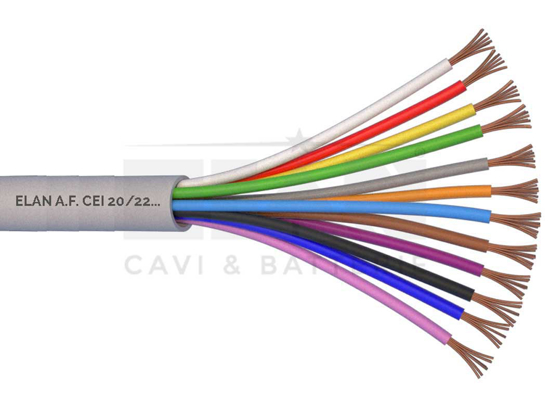 Immagine di CAVO CITOFONICO 12X0,50 GRIGIO GUAINATO