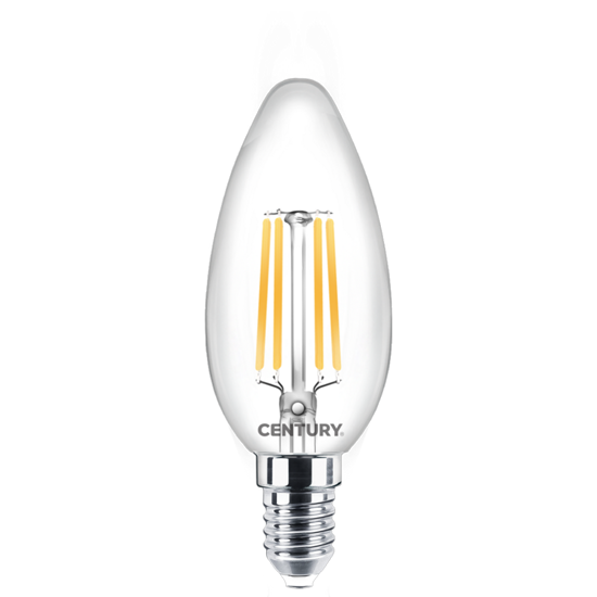 Immagine di LAMP.WIRELED OLIVA 4W E14 4000K 470LM TRASP,