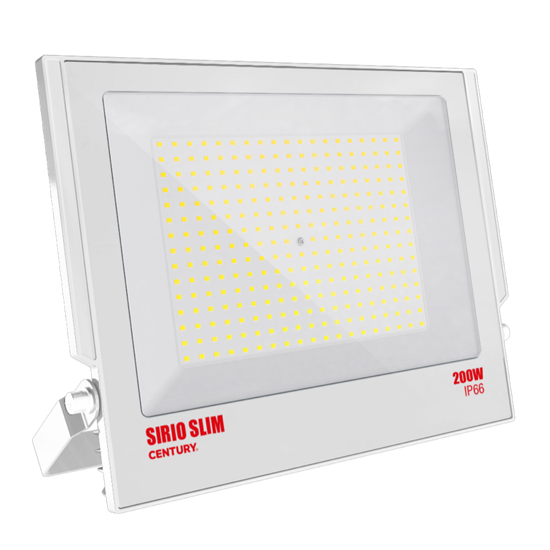 Immagine di PROIETTORE LED SIRIO SLIM 200W 4000K 21000LM IP66 BIANCO