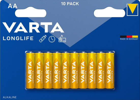 Immagine di BATTERIA AA (STILO) ALK. BLISTER 10PZ